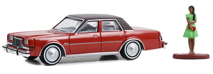 GREENLIGHT, DODGE Diplomat 1983 red with woman in dress from the series THE H...