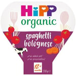 Hipp Organic Classic Spaghetti Bolognese Tray Meal 230g-5 Pack