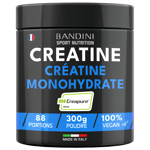 Bandini® Créatine Creapure® Monohydrate en Poudre | Creatine Powder 100% Pure