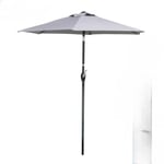 Urban Living SUNNYDAYS PARASOL VILLA VERDE DIAM 200CM INCLINABLE GRIS CLAIR