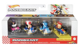 Hot Wheels Mario Kart Diecast - 4 pk Toy New With Box