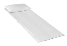 Ferrino 86181 V Parure de lit et taie d'oreiller, Blanc, 240 x 140 cm