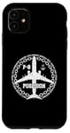 Coque pour iPhone 11 P-8 Poseidon Avion militaire style vintage avant et arrière