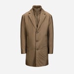 Lightweight Water-Repellent Coat - Open Green