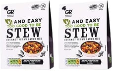 Gordon Rhodes' Too Good To Be Stew Gourmet Vegan Sauce Mix is a wholesome and hearty vegan stew. Free from meat and gluten, slow cook for a heart-warming rich and flavoursome stew.r. (1 x 75gm)