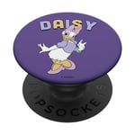 Disney Daisy Traditional Outfit Posing Under Name PopSockets PopGrip Adhésif