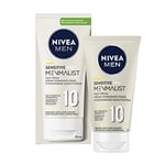 NIVEA MEN MENMALIST Crème visage Sensitive Pro (1 x 75 ml), Soin visage à la texture légère et non-grasse, Soin pour homme convenant à tous les types de peaux