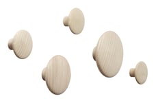 The Dots Set Of 5 - Oak