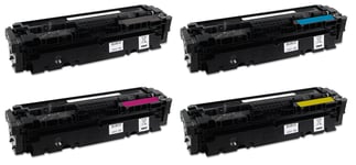 Y15946RB Yaha Toner Rainbowkit Sort/Cyan/Magenta/Gul (6.500/3x5.000 sider)