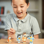 Pack de 4 figurines Bluey - Bluey & Family