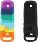 2Pcs Coque De Protection Pour Télécommande Étui Remplacement Compatible Avec Now Tv Compatible Avec Tcl Roku Streaming Stick 3600R/3800/3900 Étuis Souples De Protection