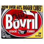 Bovril Beef Stock Cubes - 6 x 12's