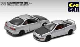 ERA CAR 1/64 28 HONDA INTEGRA TYPE-R DC2 1ST SPECIAL EDITION GREY HA20DC2RF28