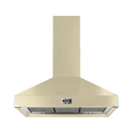 Falcon FHDSE900CR/C Super Extract 900mm Wide Chimney Hood Cream Chrome