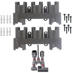 Wall Mount Accessory Tool Storage Rack Holder 2 x Holders for DYSON V7 V8 V10