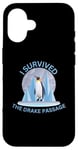 iPhone 16 Antarctica I Survived The Drake Passage Penguin Iceberg Case