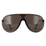 Carrera Aviator Unisex Black Gold Grey Antireflex SuperChampion - One Size