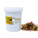 Goldfish Flakes Nourriture en écailles pour Poissons d'eau Froide, Aliment Complet Naturel, Alimentation équilibrée pour Tous Les Types de Poissons d'aquarium et de Bassin d'eau Froide,