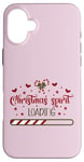 Coque pour iPhone 16 Plus Drôle et mignon de Noël en forme de canne à sucre d'orge