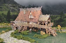 Battle Systems Fantasy Terrain - Tavern (28-35mm, Modular, 165 pieces)