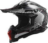 Casque LS2 Cross Subverter Arched Silver Titanium 06 L