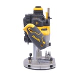 Dewalt DCW620H2-GB 18V XR Brushless 12 Plunge Router, 2x 5.0Ah Powerstack Batter