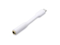 Renkforce Apple Ipad/Iphone/Ipod Adapterkabel [1X Apple Lightning-Stik - 1X 3.5 Mm Guldkontaktbøsning] 0.84 M Hvid