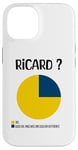 Coque pour iPhone 14 Humour Homme Ricard Cadeau Apero Pastis Humour Alcool