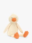 Jellycat Cordy Roy Baby Duckling Soft Toy, Cream/Yellow