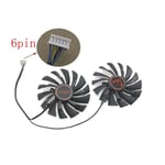 Ventilateur GPU d'origine,GTX970,980,adapté pour gelée R9,390,R9,380,R7,370,GTX,980,980Ti,970,960,950,ventilateur graphique de jeu,PLD10010S12HH - Type 6PIN