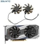 Ventilateur P106 82S2H pour GALmankind GTX1060,refroidisseur pour KFA2 GeForce GTX 1060 OC,pour remplacement de cartes de fouille,2 pièces/lot