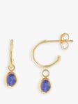 Auree Hampton Gold Vermeil Hoop Earrings