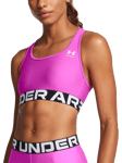 Under Armour Authentic Sports Bra, Magenta/White