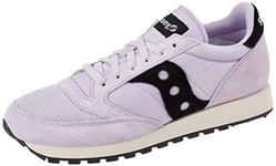 Saucony Femme Jazz Original Vintage Chaussures, Purple Noir, 39 EU