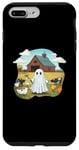 iPhone 7 Plus/8 Plus Funny Ghost Farmer Halloween Barnyard Farm Animal Cute Ghost Case