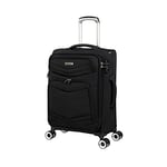 it luggage Intrepid 22" Softside Carry-on 8 Wheel Expandable Spinner with TSA Lock, Black, 22", Intrepid 22" Softside Carry-on 8 Wheel Expandable Spinner with TSA Lock