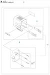 Husqvarna Spare Parts BATTERY KIT BLI300 5365679-01