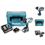 Dtw 1002 rmj 18 v Li-Ion Brushless Boulonneuse à chocs sans fil avec Boîtier Makpac + 2x Batterie BL1840 4,0 Ah + Chargeur rapide DC18RC - Makita