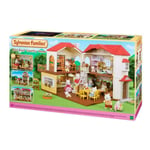 sylvanian families 5302 neuve maison toute eclairee enorme boite mondial