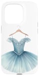 Coque pour iPhone 15 Pro Blue Ballerina Girl Tutu de danse lyrique musicale