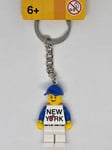 LEGO I LOVE NEW YORK EXCLUSIVE MINIFIGURE KEYRING KEYCHAIN 854032