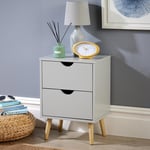 Skara 2 Drawer Bedside Table Unit