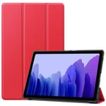 Samsung Galaxy Tab A7 10.4 T500    Tri-Fold PU Case    Red