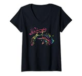 Womens Long Jumper Colorsplash Long Jumping Kids Long Jump V-Neck T-Shirt