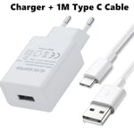 Chargeur de téléphone rapide de type C,câble USB,charge rapide,prise UE pour Motorola Moto G8,G9,G7,Power Plus Play,Samsung A54,adaptateur de téléphone - Type EU Plug Type-C Cable