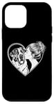 iPhone 12 mini Saint Bernard Mom Dog Art Valentine's Day Heart Case