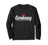 German Souvenirs Makes My Heart Skip A Beat I Love Germany Long Sleeve T-Shirt