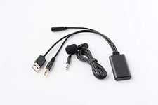 Universal 3.5MM AUX USB Interface Bluetooth Module Receiver Cable Adapter Car Wireless A2DP Audio Input Cable