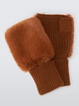 John Lewis Faux Fur Fingerless Gloves