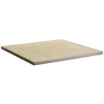 Plateau de table en résine pour extérieur rectangulaire naturel